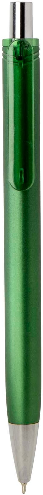 Hovedproduktbilde for Grønn Feld kulepenn med metallisk finish (svart blekk) av resirkulert RCS