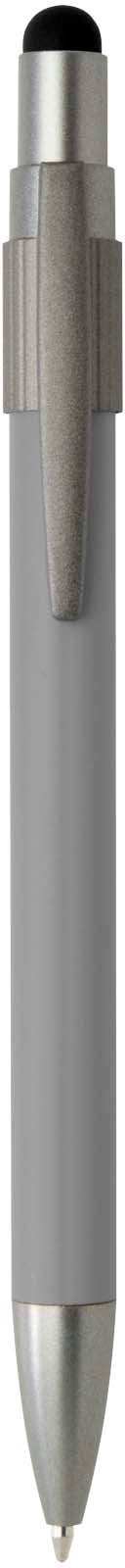 Hovedproduktbilde for Grå Rill kulepenn med touch og fidget spinner (blått blekk) av resirkulert RCS