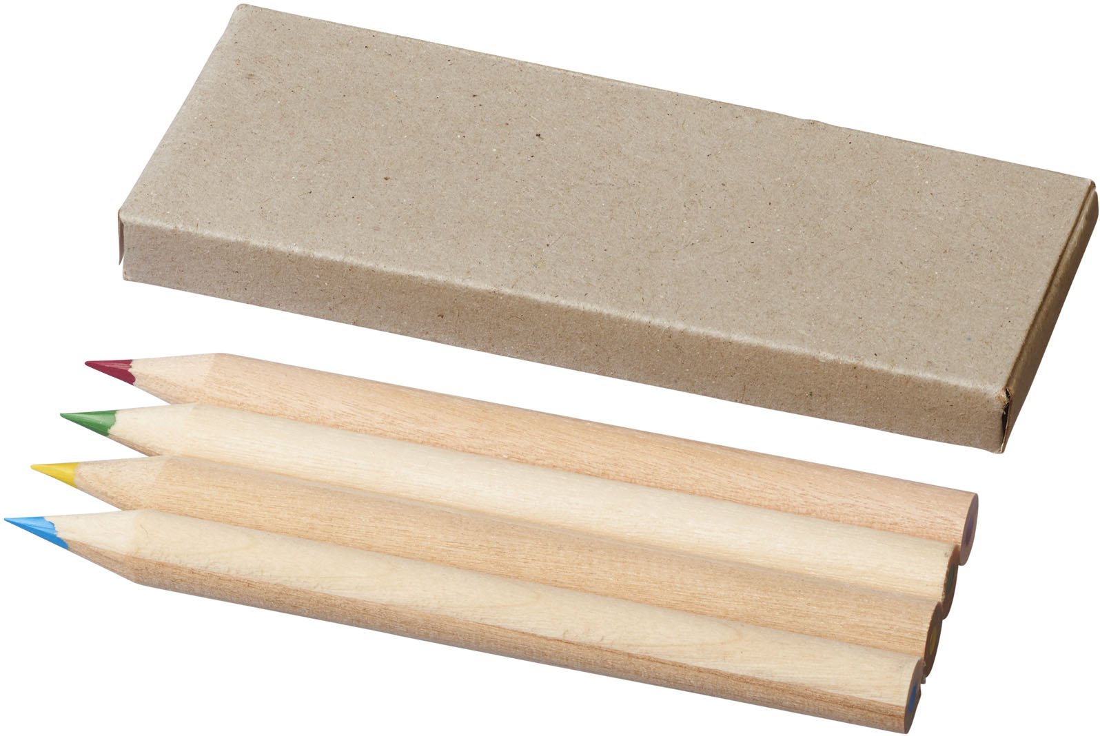 Hovedproduktbilde for Lys grå Tullik Fargeblyantsett i 4 Deler