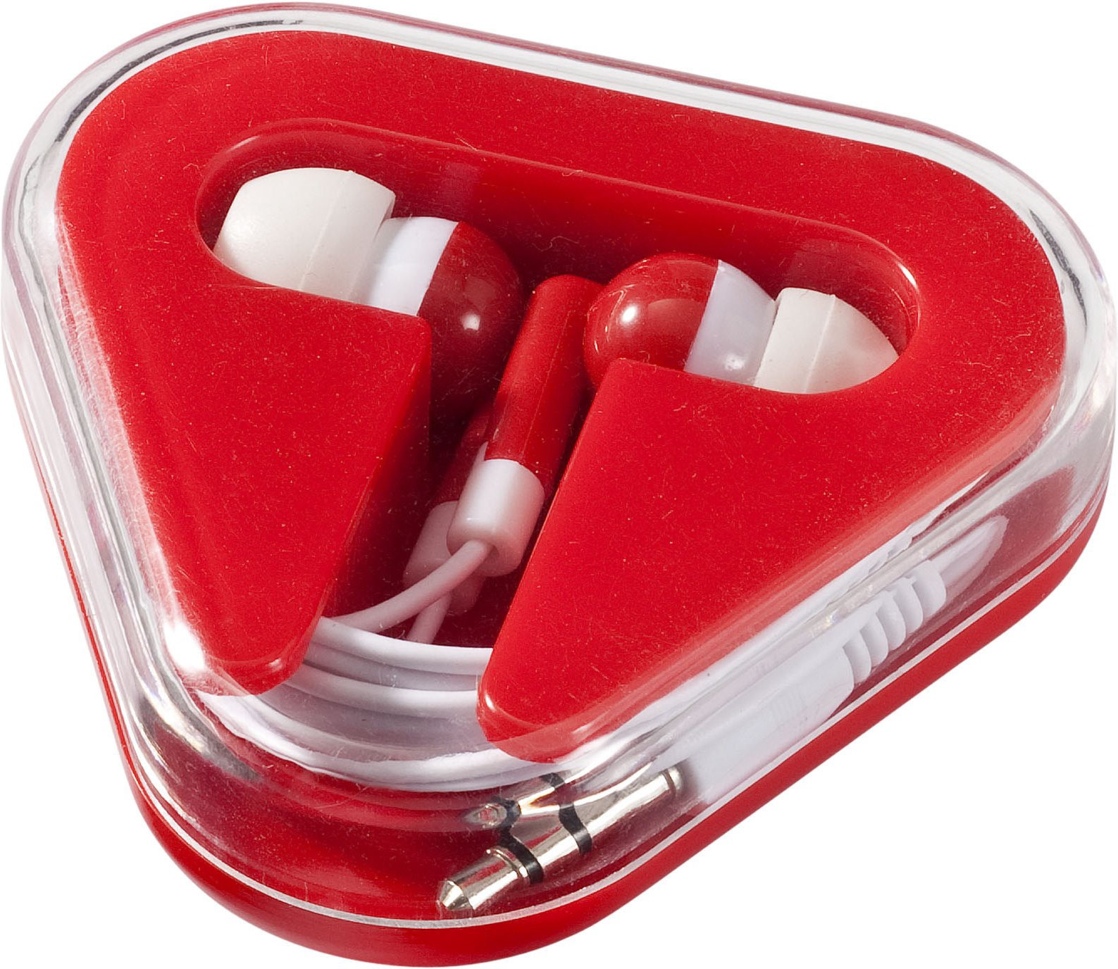 Hovedproduktbilde for Rød/Hvit Rebel Ørepropper