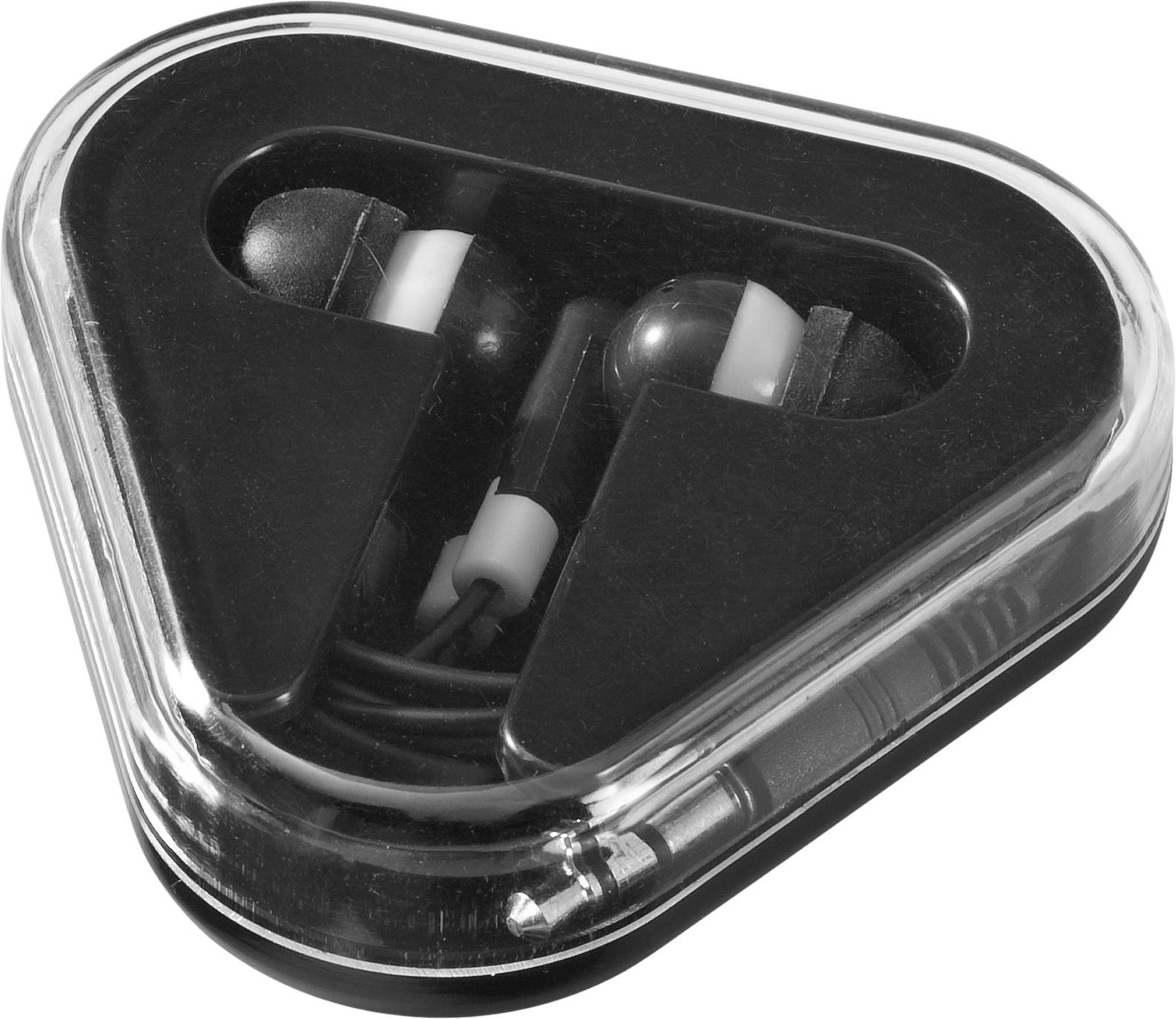 Hovedproduktbilde for Solid svart/Hvit Rebel Ørepropper