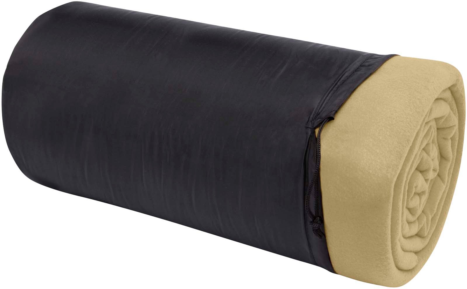 Hovedproduktbilde for Beige Huggy Polarfleece Pledd