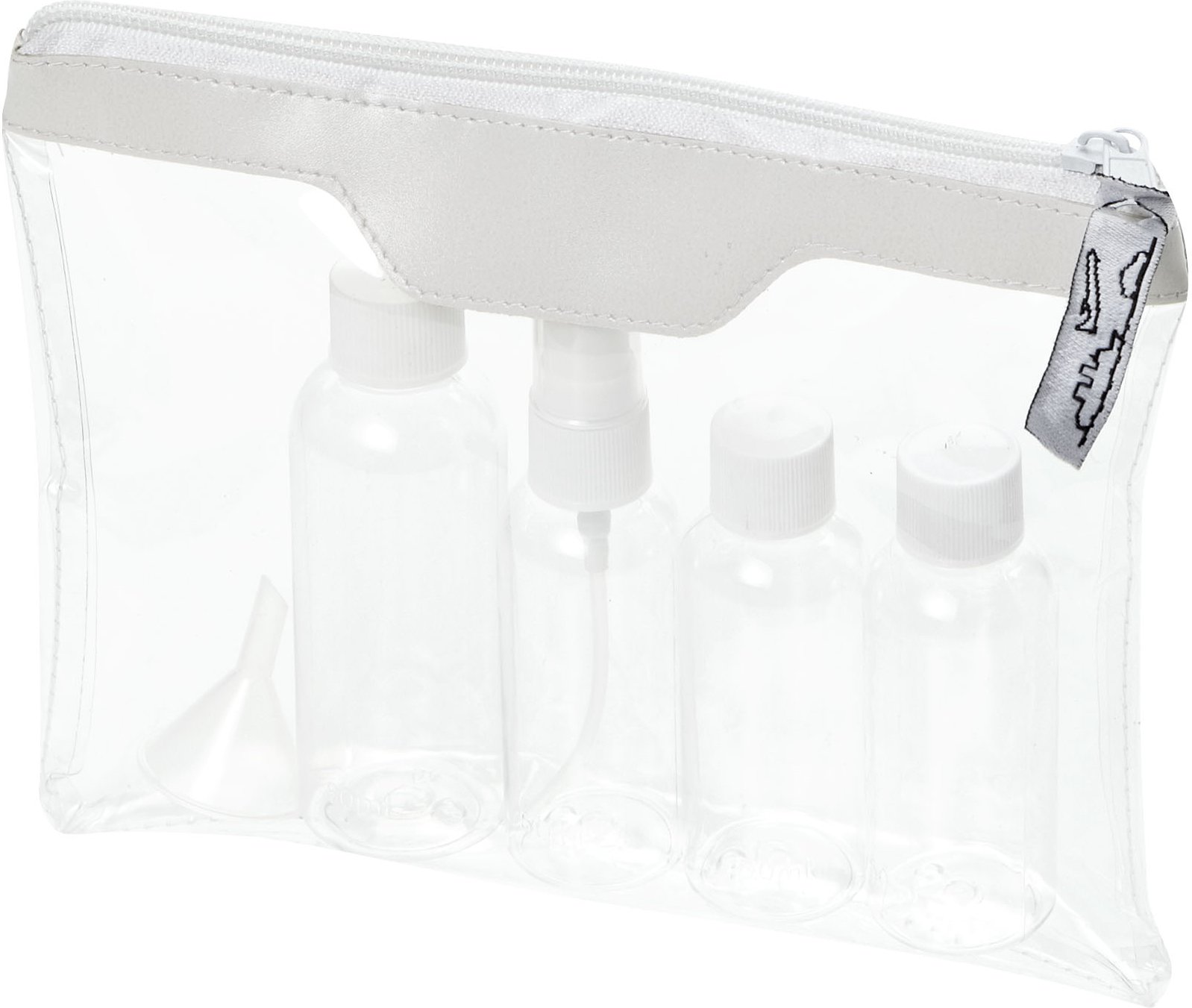 Hovedproduktbilde for Hvit Munich Reisesett med Flasker