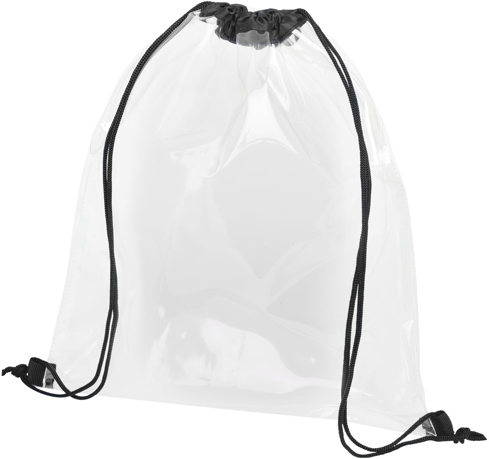 Hovedproduktbilde for Solid svart/Transparent klar Lancaster PVC Transparent 5L Gympose