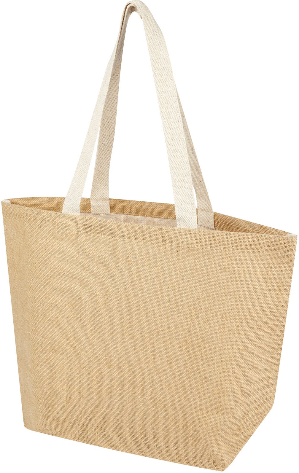 Hovedproduktbilde for Naturhvit/Hvit Juta 300 g/m2 Jute 12L Handlenett