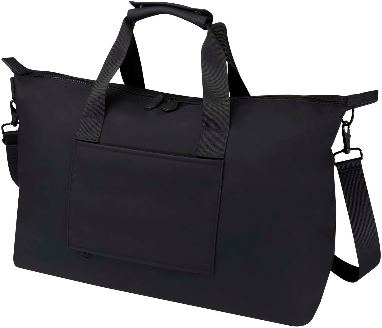 Hovedproduktbilde for Solid svart Turner RPET 36L Duffelbag med Laptoprom