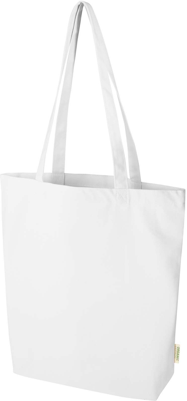 Hovedproduktbilde for Hvit Odisha 180 g/m² Økologisk Bomull 11L  Handlenett