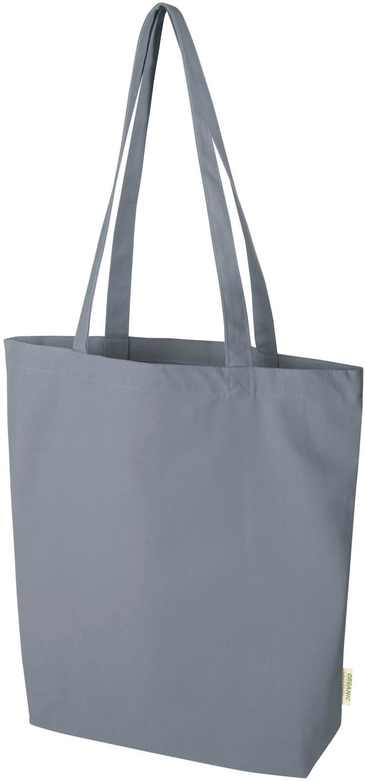 Hovedproduktbilde for Grå Odisha 270 g/m² Økologisk Bomull 10L  Handlenett