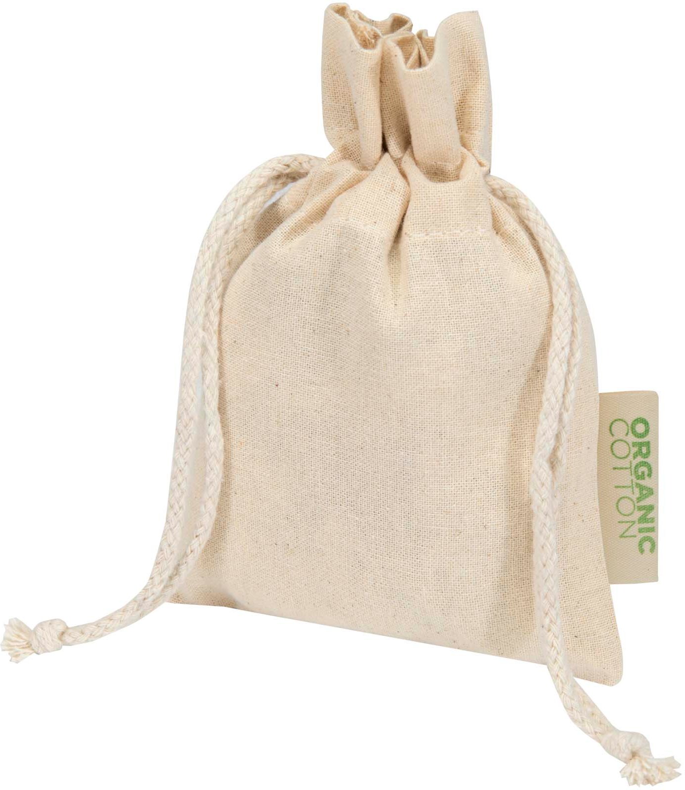 Hovedproduktbilde for Naturhvit Odisha 140 g/m² Organisk Bomull Gavepose