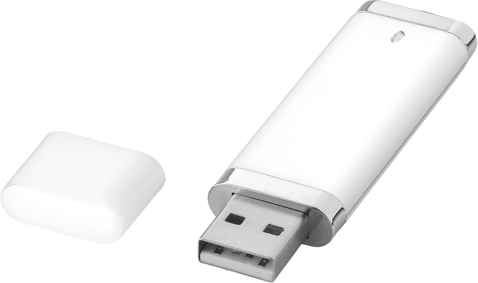 Hovedproduktbilde for Hvit Flat 4 GB USB Minne