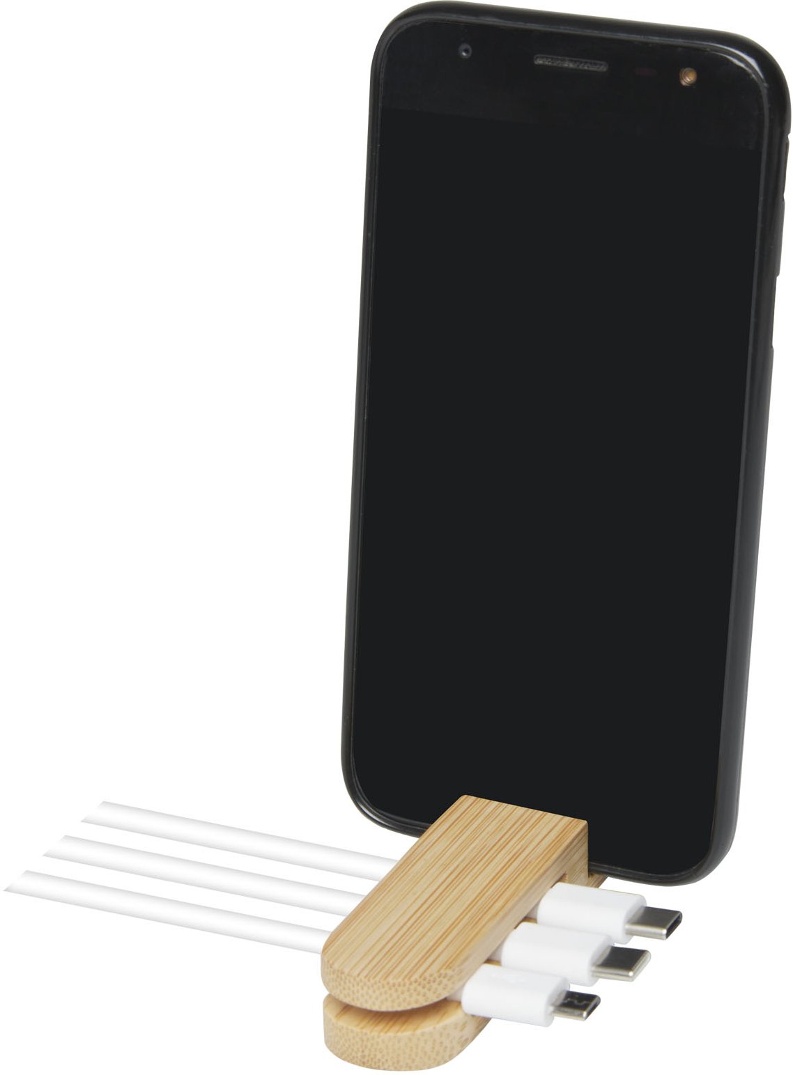 Hovedproduktbilde for Beige Edulis Bambus Kabelholder