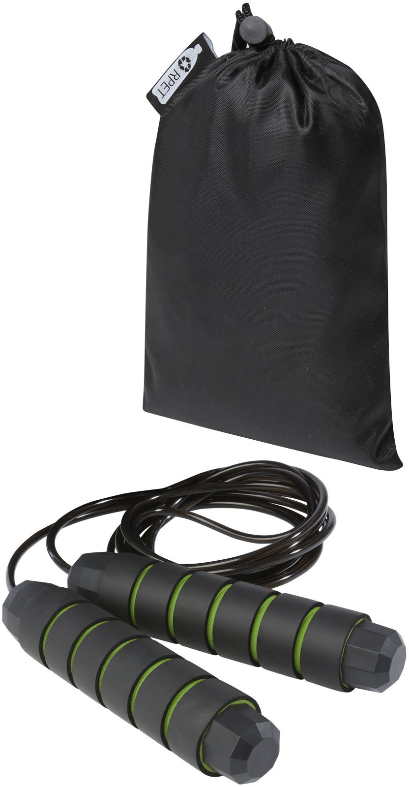 Hovedproduktbilde for Eplegrønn Austin Hoppetau i RPET Pose