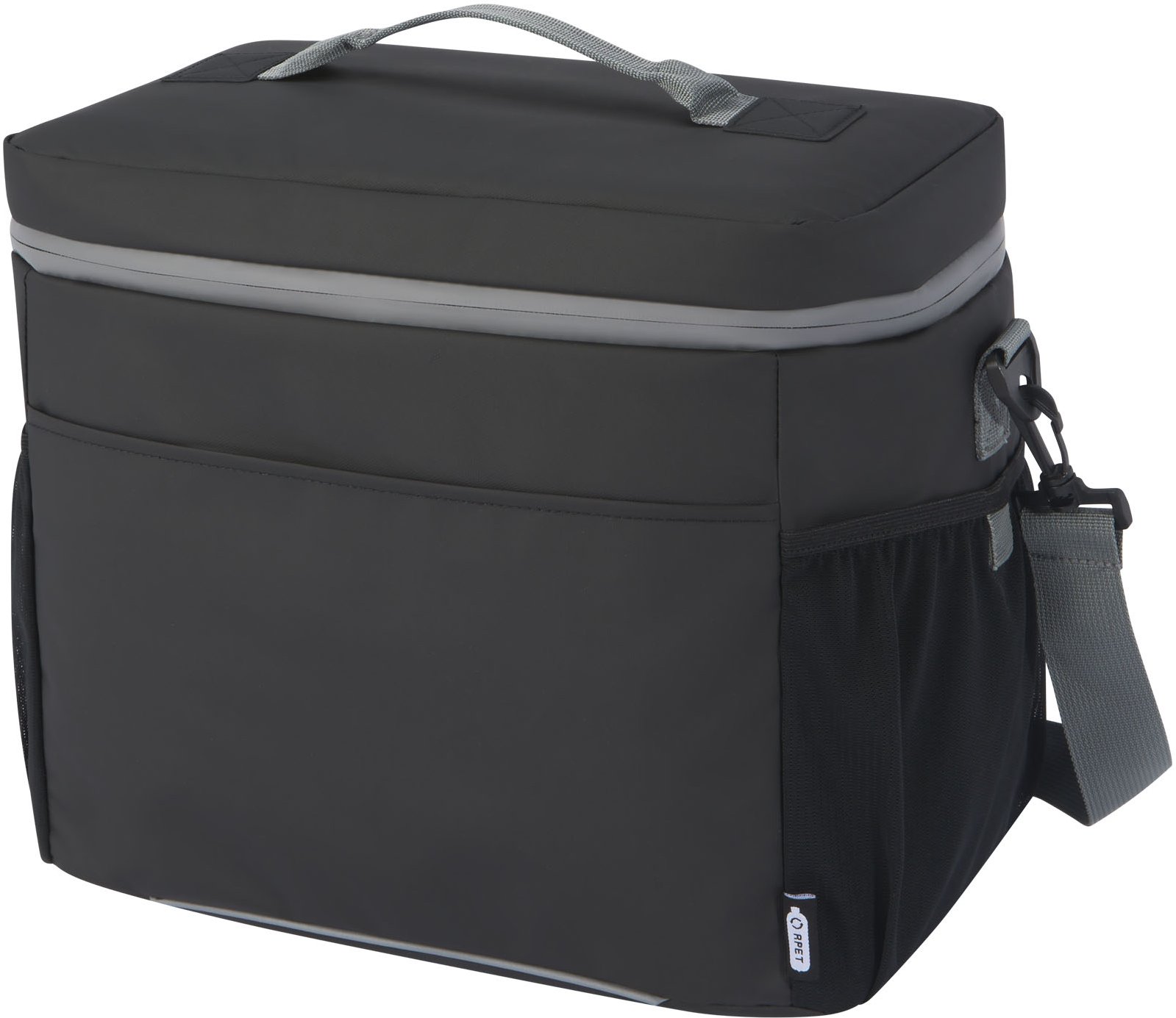 Hovedproduktbilde for Solid svart Aqua GRS RPET 22L Vanntett Kjølebag