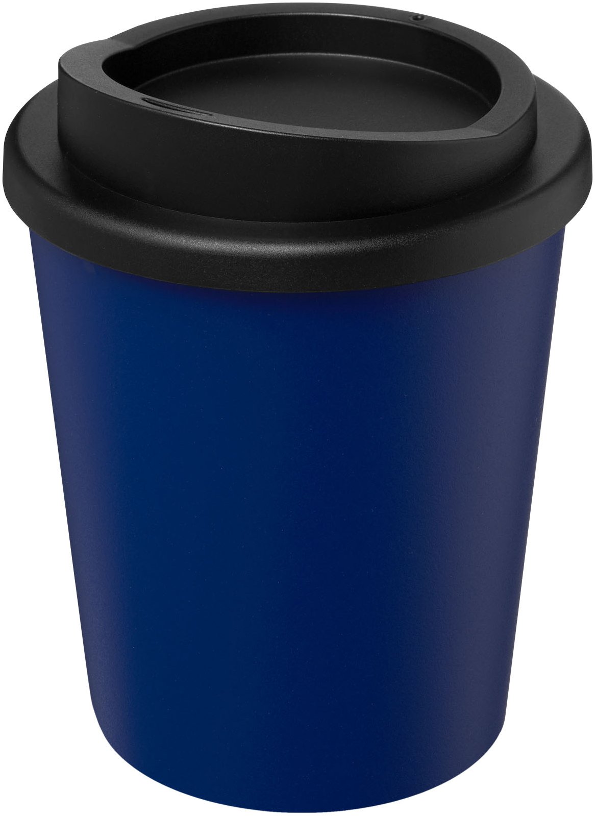 Hovedproduktbilde for Blå/Solid svart Americano® Espresso 250 ml Resirkulert Plast Termokopp