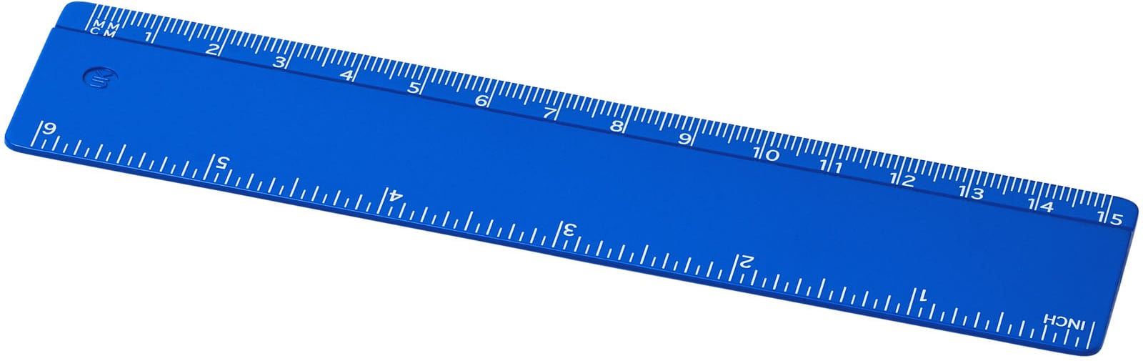 Hovedproduktbilde for Blå Refari Resirkulert Plast 15 cm Linjal