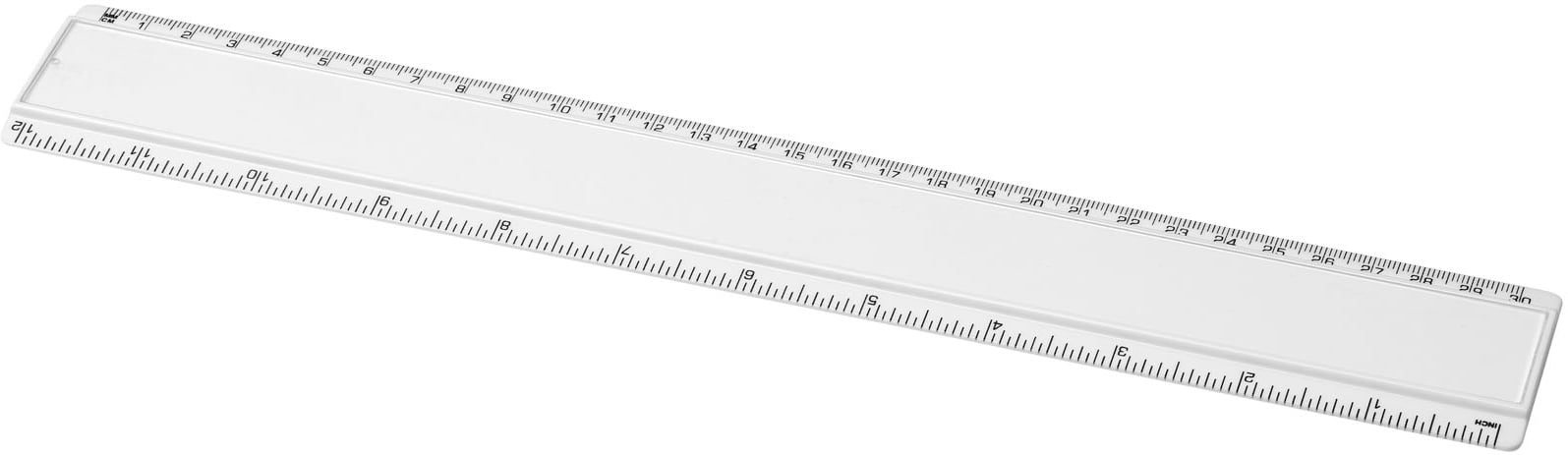 Hovedproduktbilde for Hvit Ellison Plast Papirinnsats 30 cm Linjal