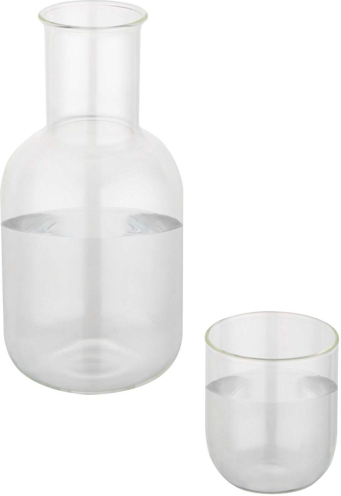Hovedproduktbilde for Transparent Seasons Amelie Sett med Glasskaraffel og Kopp