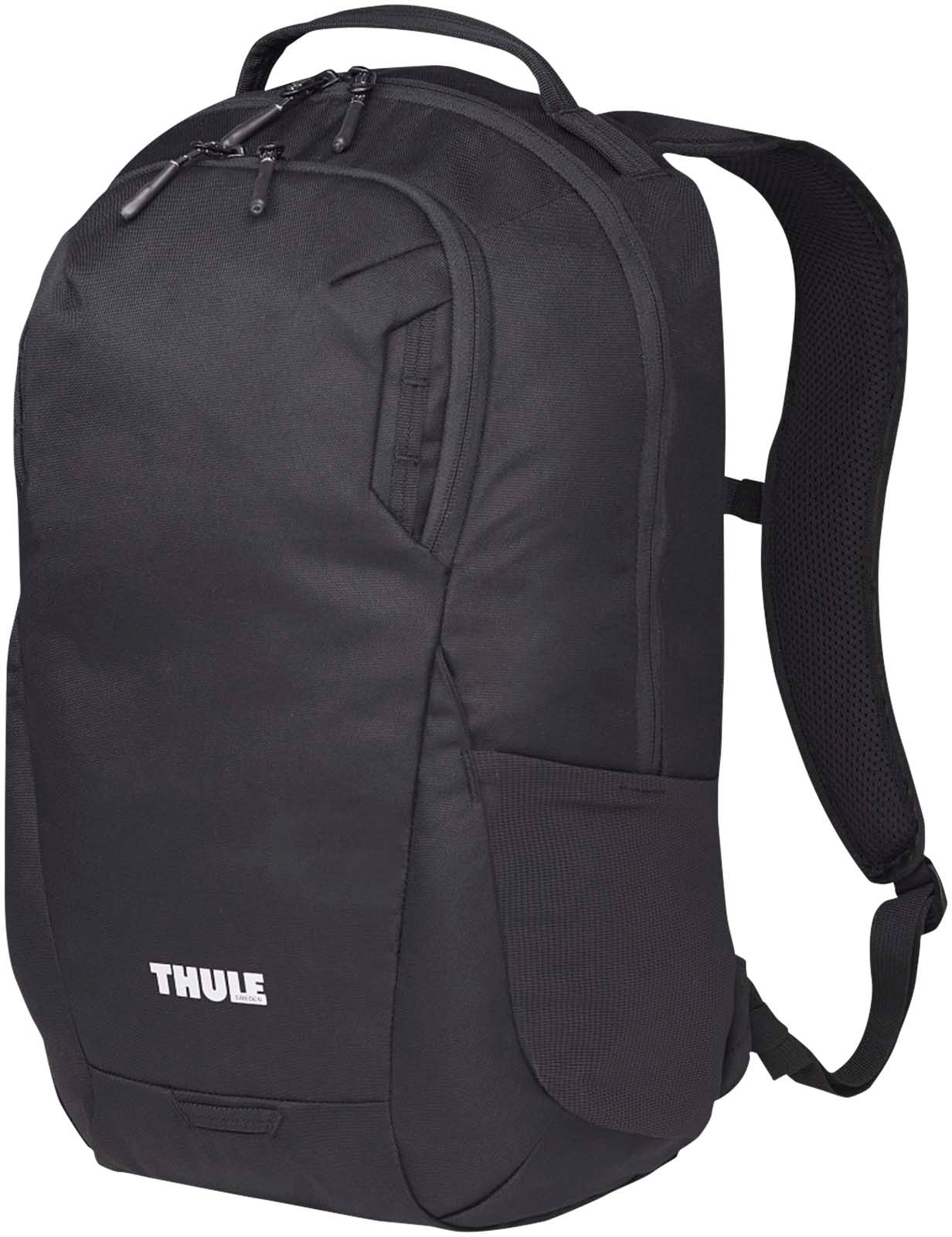 Hovedproduktbilde for Solid svart Thule Lumion RPET PC-ryggsekk