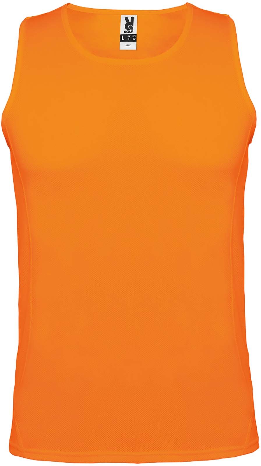 Hovedproduktbilde for Fluor oransje Roly Andre Teknisk Singlet Barn