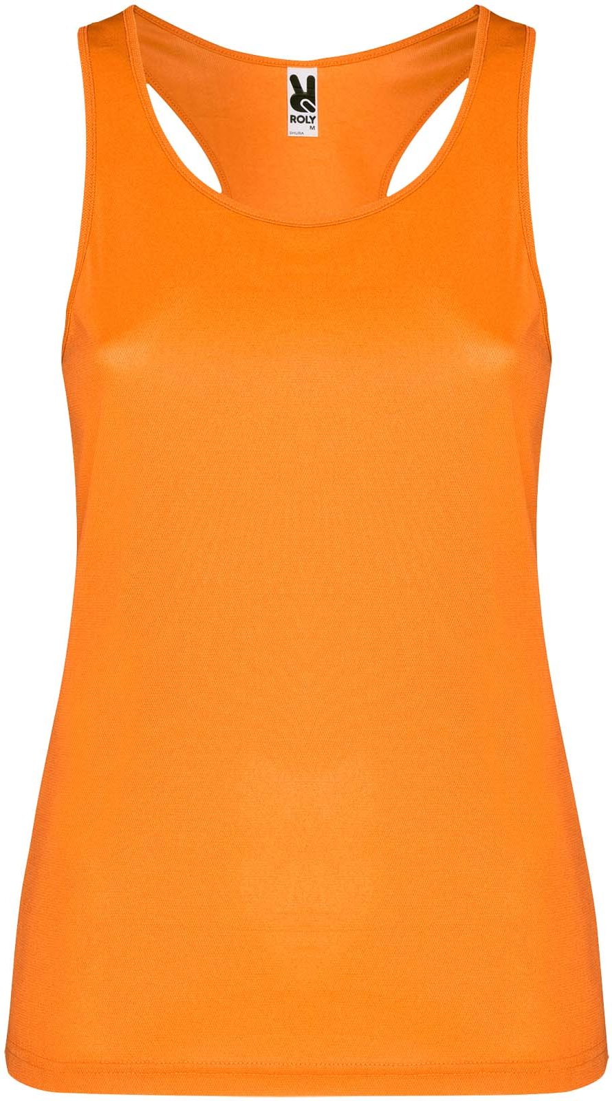 Hovedproduktbilde for Fluor oransje Roly Shura Teknisk Singlet Dame