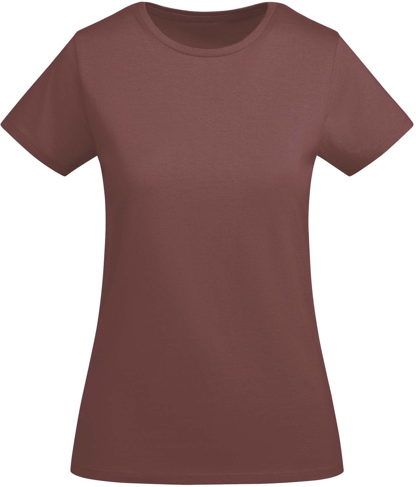 Hovedproduktbilde for Blek rød Roly Breda Økologisk Bomull T-skjorte Dame