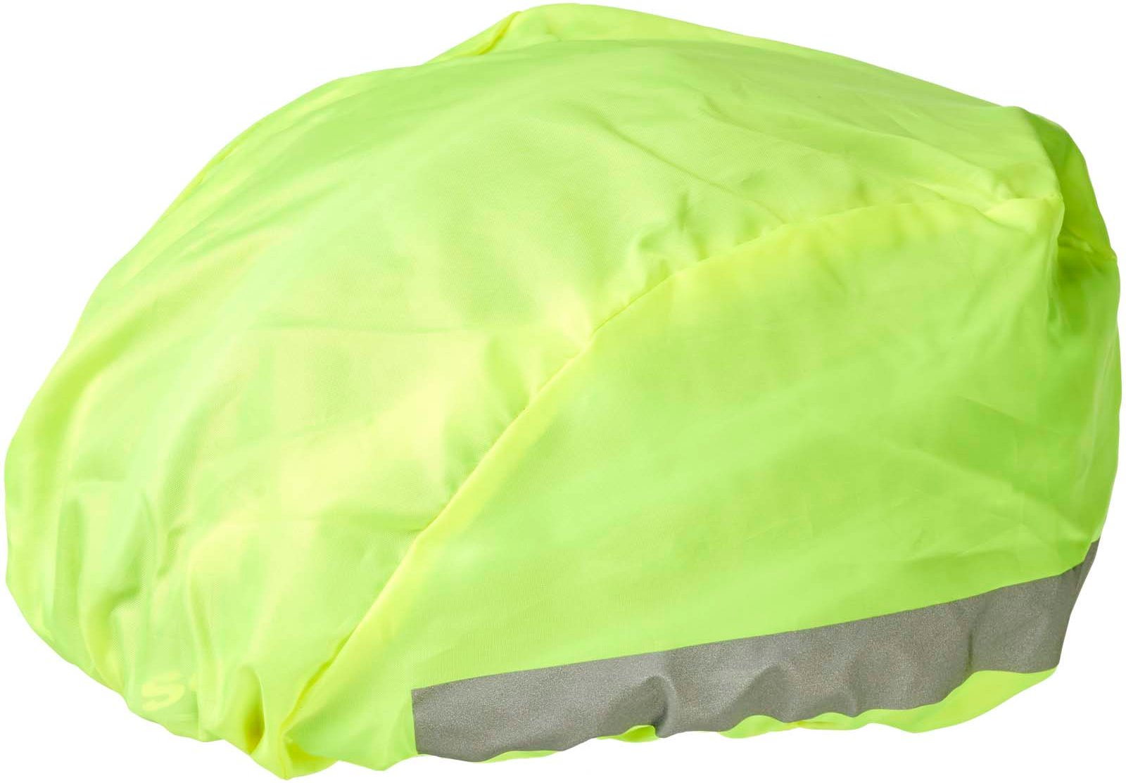 Hovedproduktbilde for Neongul RFX André Vanntett Reflekstrekk Sykkelhjelm