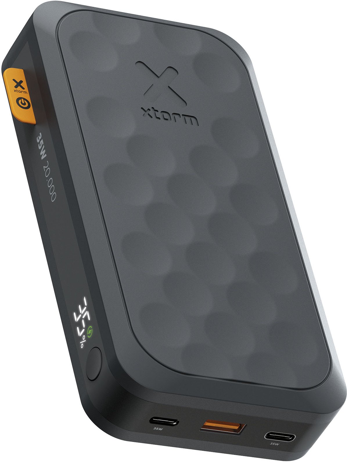 Hovedproduktbilde for Midnatt svart Xtorm Fuel Series 20.000 mAh 35 W PD Powerbank