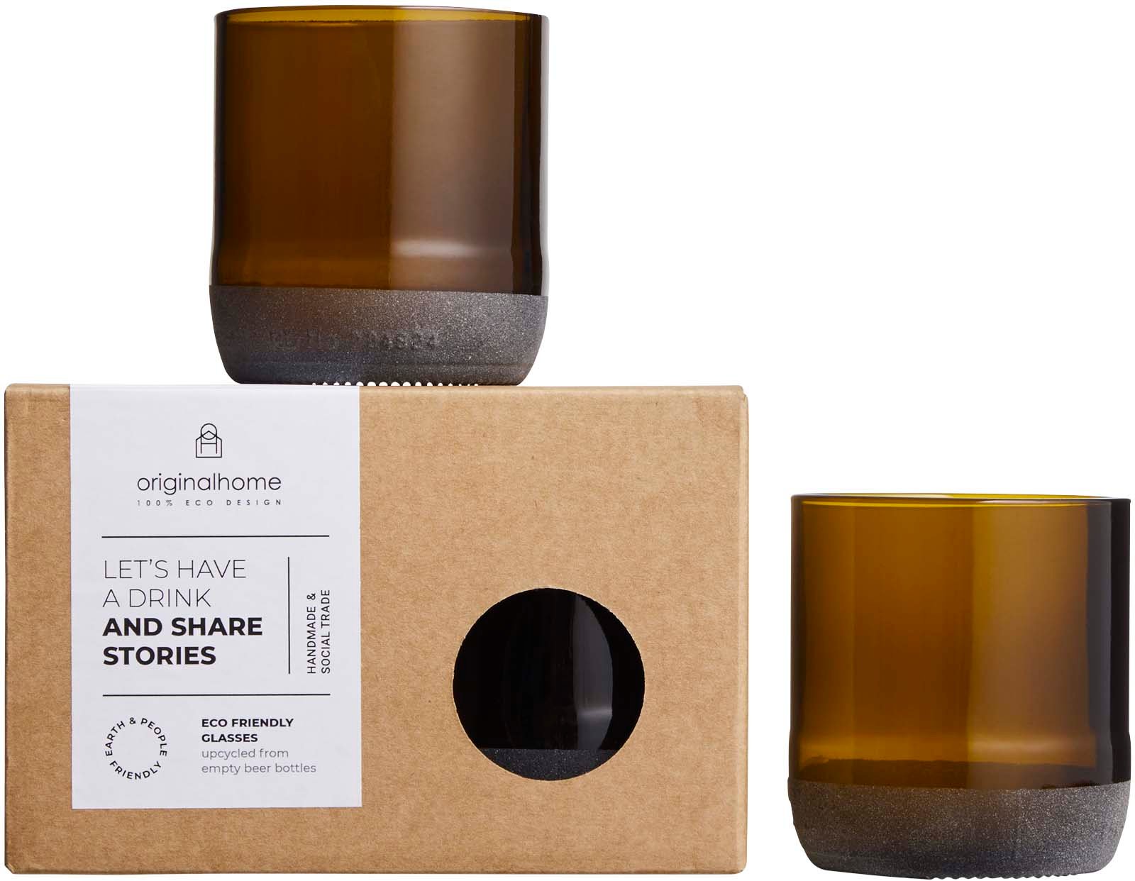 Hovedproduktbilde for Brun Originalhome 160 ml Sett med 2 Glass