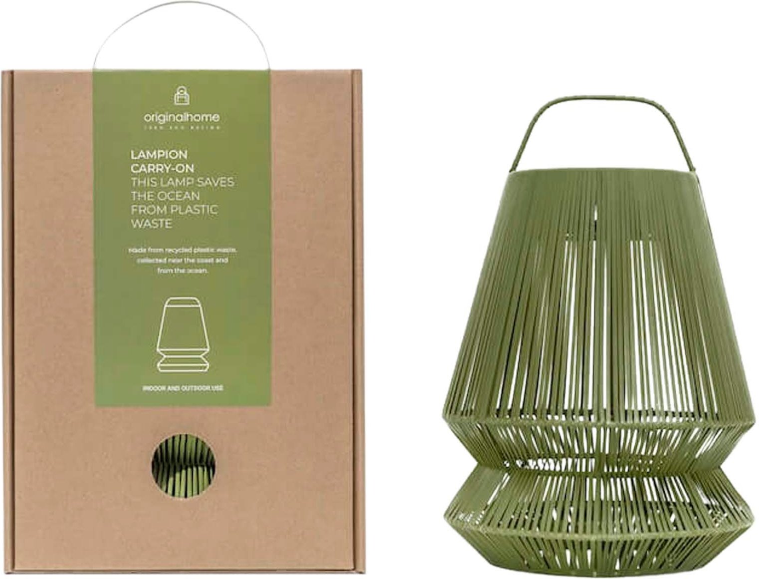 Hovedproduktbilde for Grønn Originalhome Originalhome Lampion resirkulert lampe