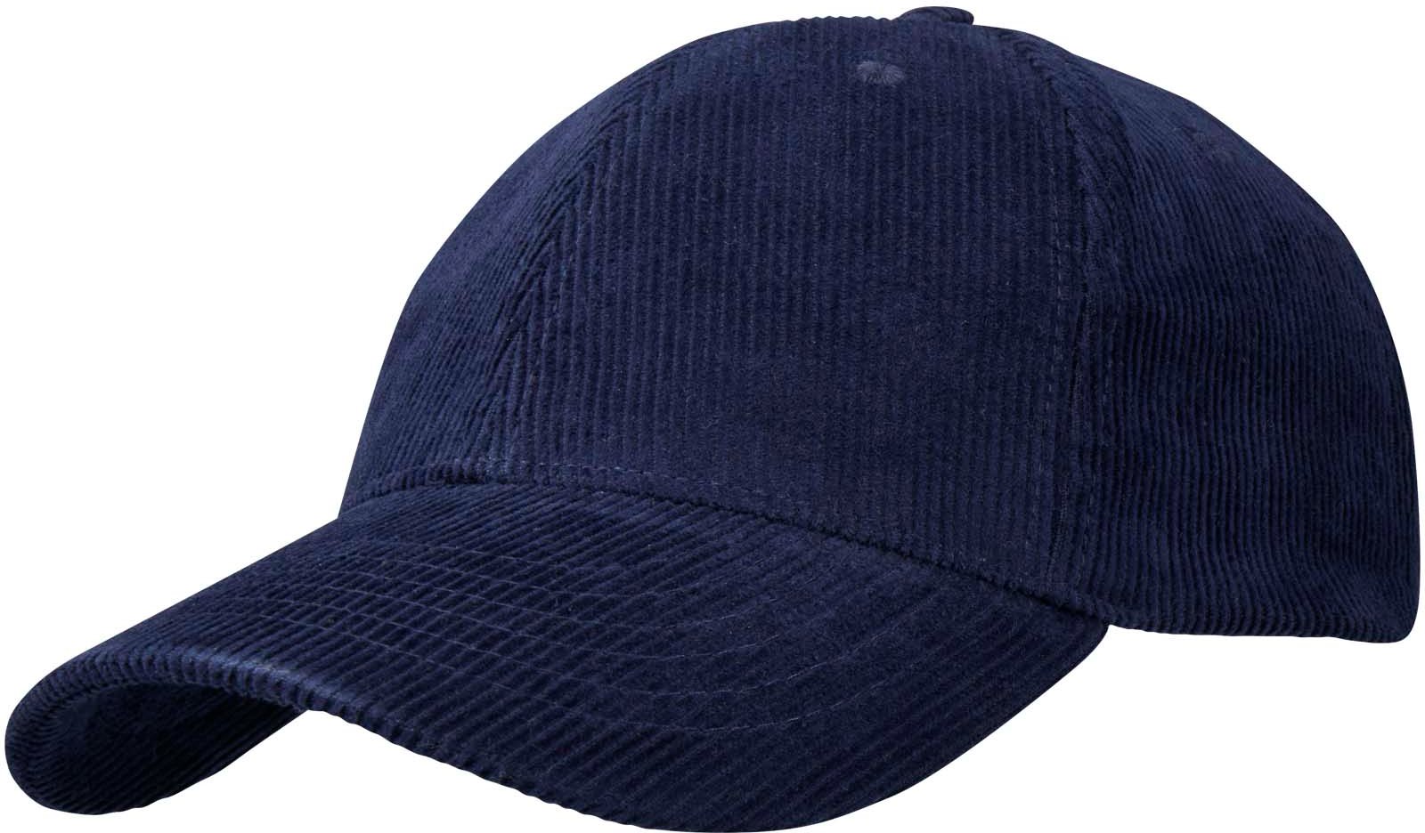 Hovedproduktbilde for Marineblå Elevate Houston Resirkulert Kordfløyel Caps