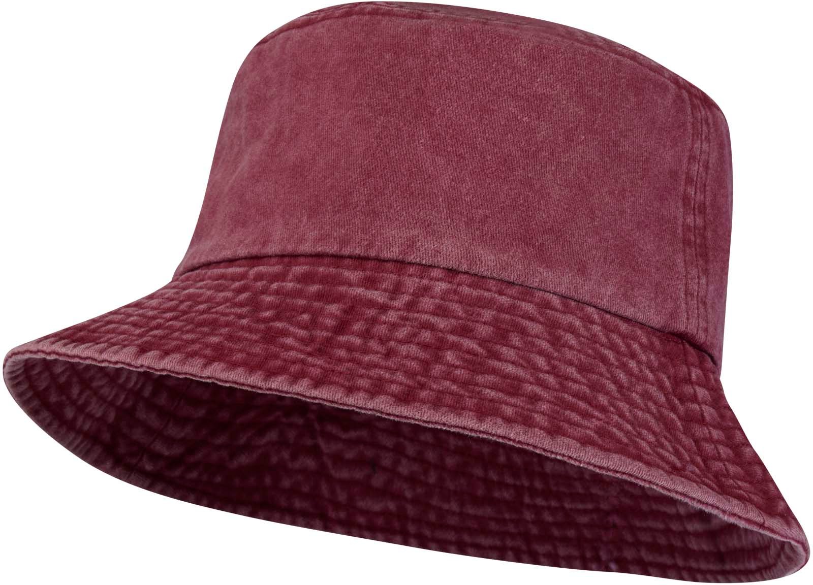 Hovedproduktbilde for Burgunder Elevate Mitica Resirkulert Bomull Vasket Solhatt