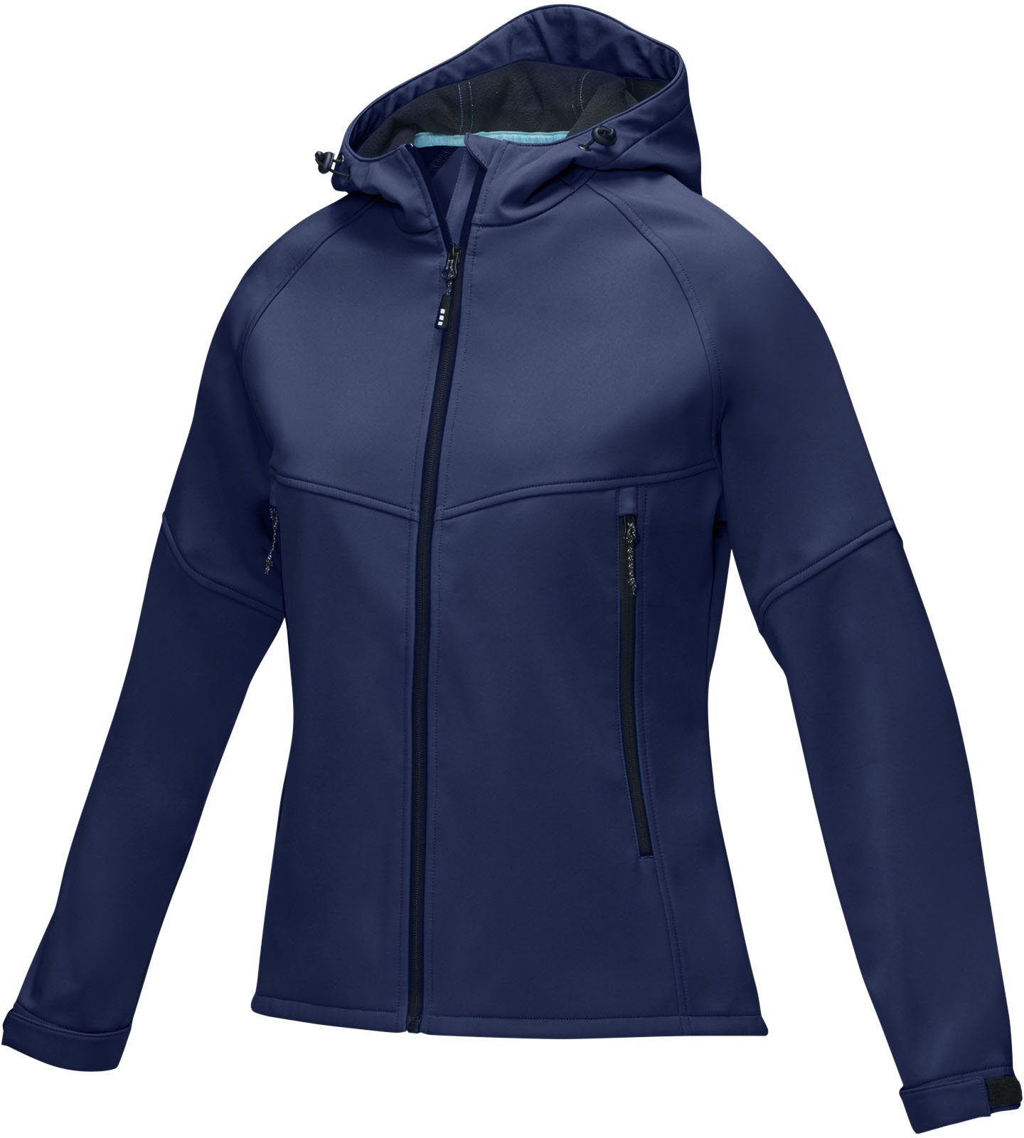 Hovedproduktbilde for Marineblå Elevate Coltan resirkulert GRS softshell jakke dame