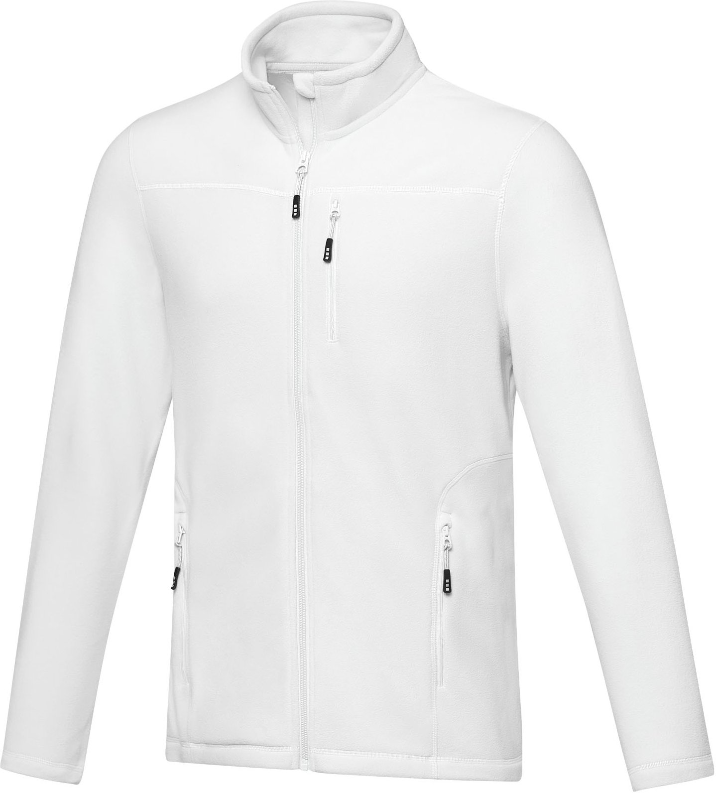 Hovedproduktbilde for Hvit Elevate Amber GRS resirkulert fleecejakke herre