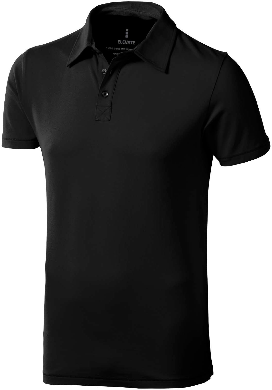 Hovedproduktbilde for Antrasitt Elevate Markham kortermet polo med stretch herre