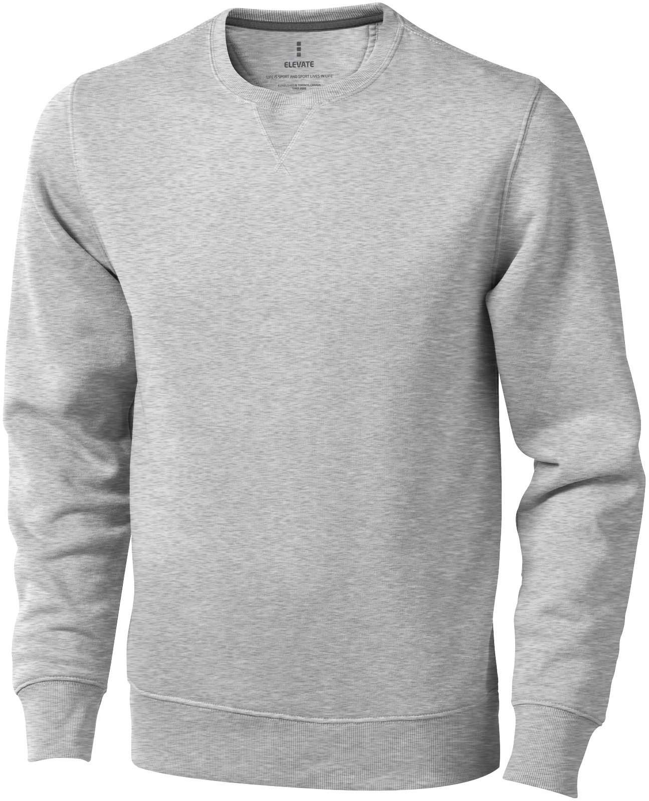 Hovedproduktbilde for Grå melert Elevate Surrey collegegenser