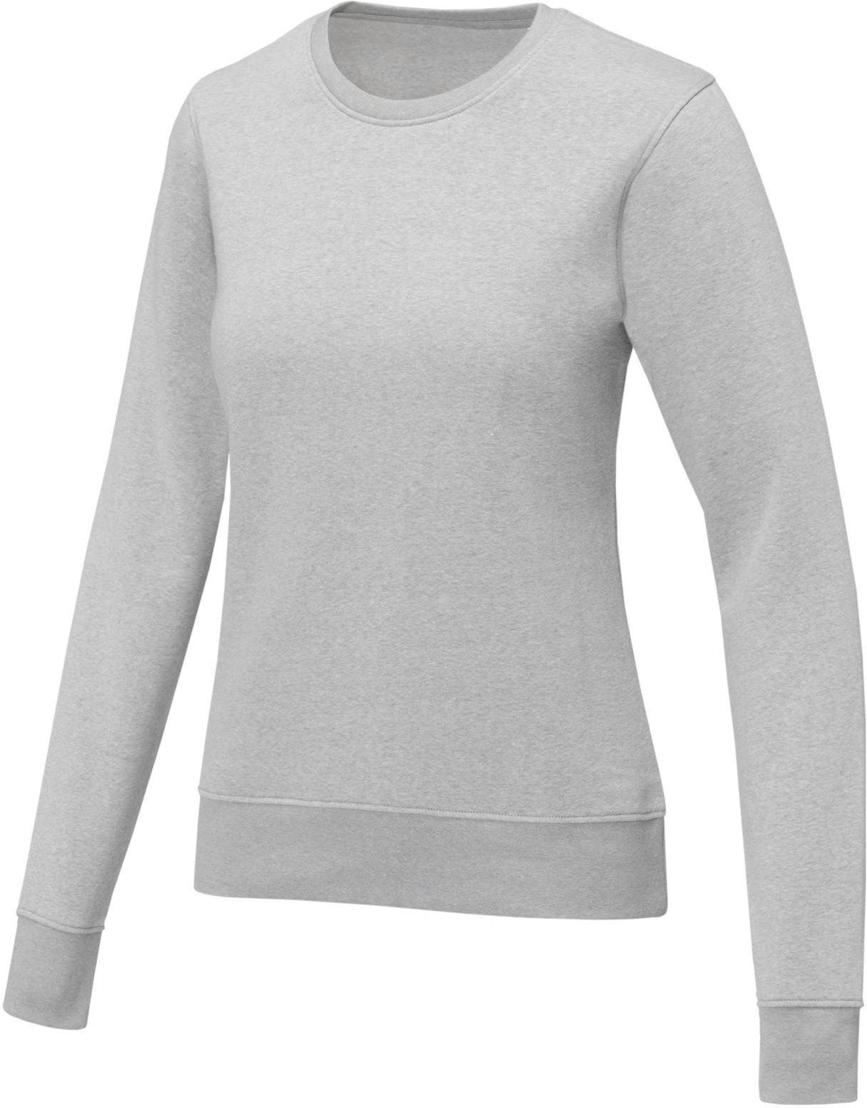 Hovedproduktbilde for Lynggrå Elevate Zenon collegegenser til dame