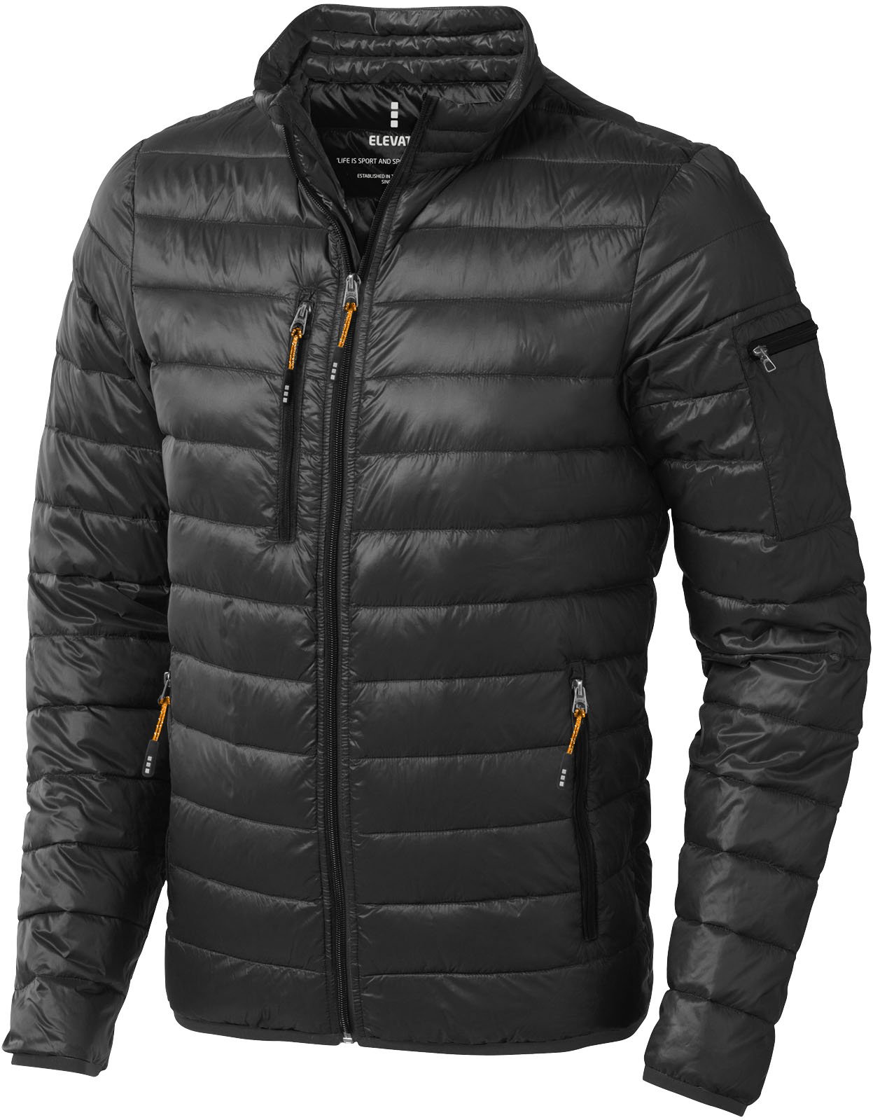 Hovedproduktbilde for Antrasitt Elevate Scotia tynn dunjakke herre