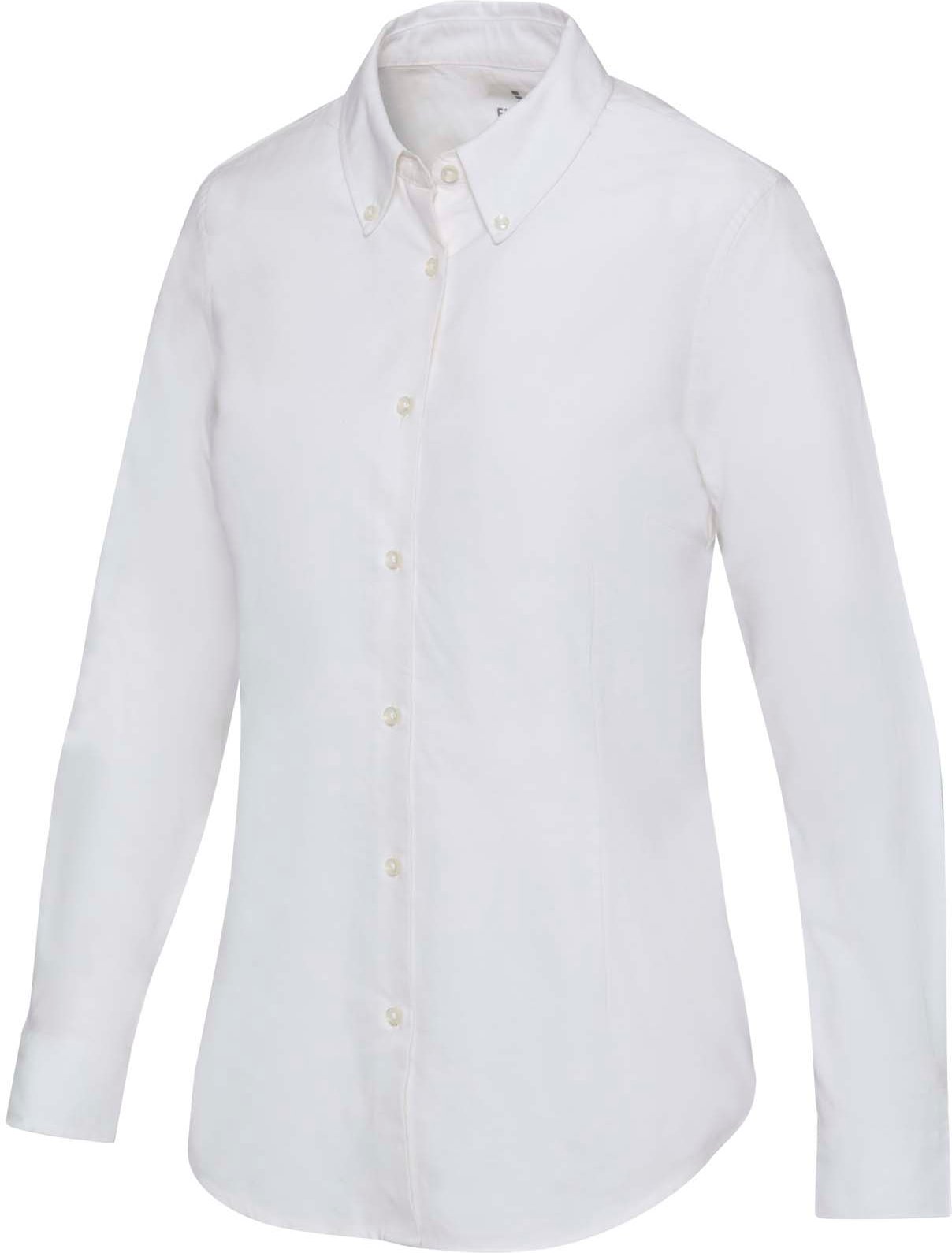 Hovedproduktbilde for Hvit Elevate Sphene oxford skjorte for dame