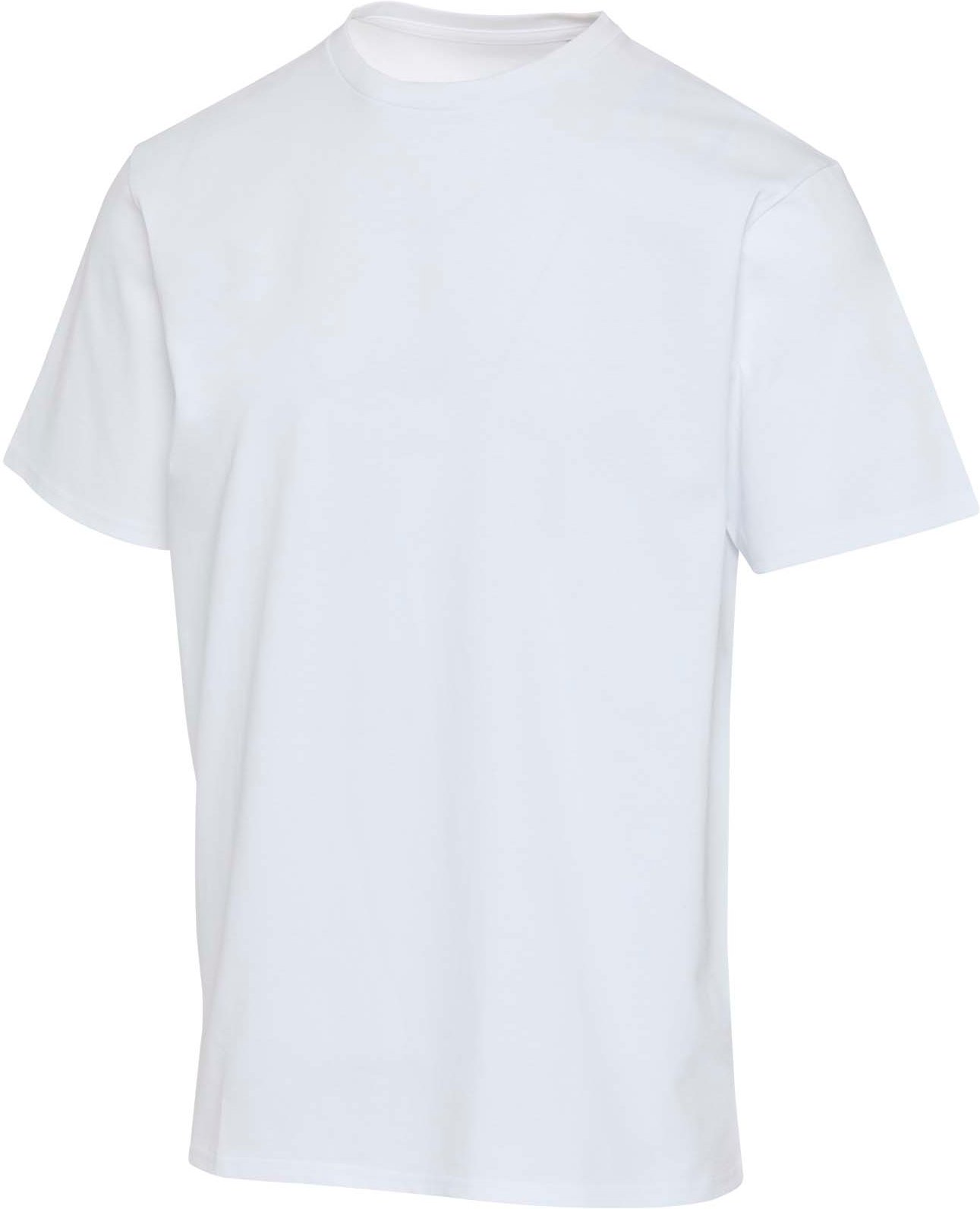 Hovedproduktbilde for Hvit Elevate Lucas Økologisk Bomull Oversized  T-skjorte