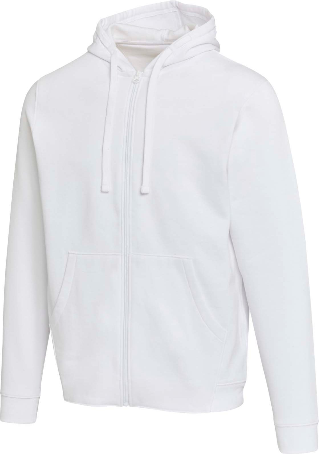 Hovedproduktbilde for Hvit Elevate Jasper 280 g/m² Bomull og RPET  Hettegenser