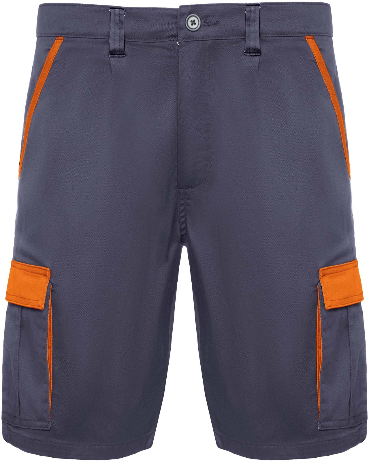 Hovedproduktbilde for Bly/Oransje Roly WRK Tahoe 250 g/m2 arbeidsshorts