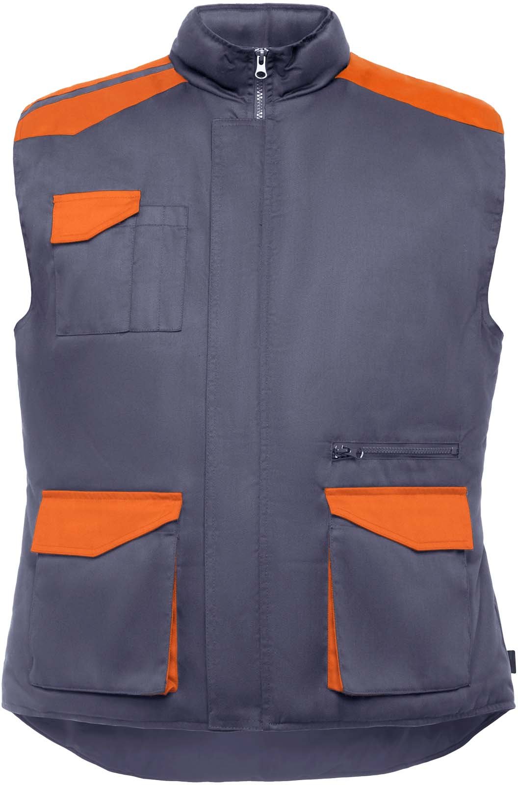 Hovedproduktbilde for Bly/Oransje Roly WRK Armada arbeidsvest med flere lommer