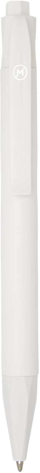 Hovedproduktbilde for Hvit Marksman Terra Maisplast Blått Blekk Kulepenn