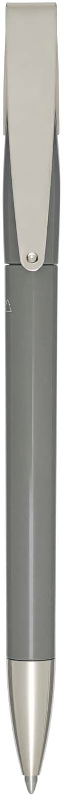 Hovedproduktbilde for Grå Marksman Ana Resirkulert Plast Blått Blekk Kulepenn