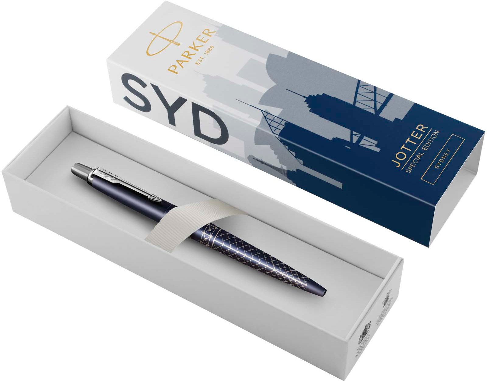 Hovedproduktbilde for Blå Parker Jotter Special Edition Blått Blekk Kulepenn