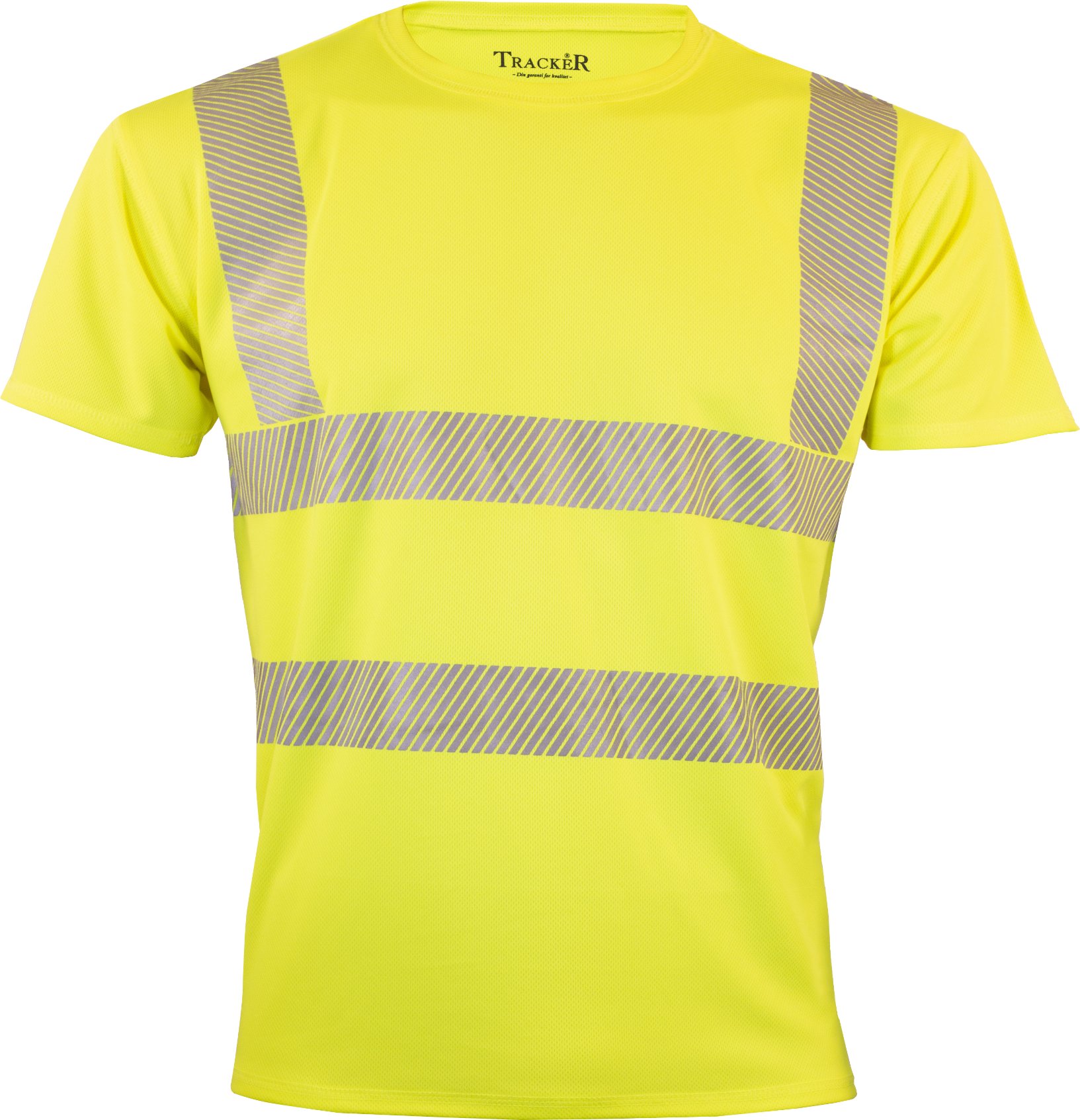 Hovedproduktbilde for Fluoriserende Gul Tracker Hi-Vis CoolDry T-skjorte