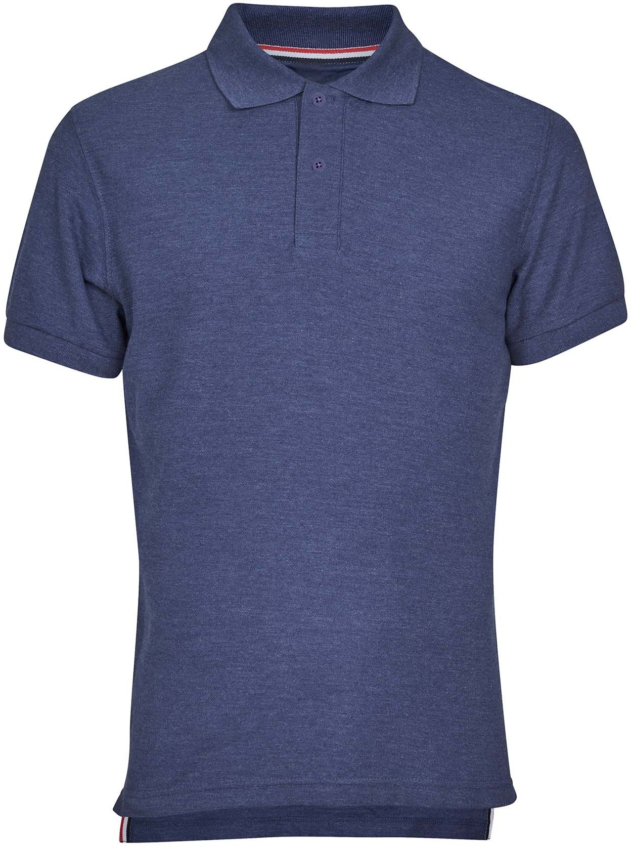 Hovedproduktbilde for Blåmelert Tracker Original Pique Poloskjorte