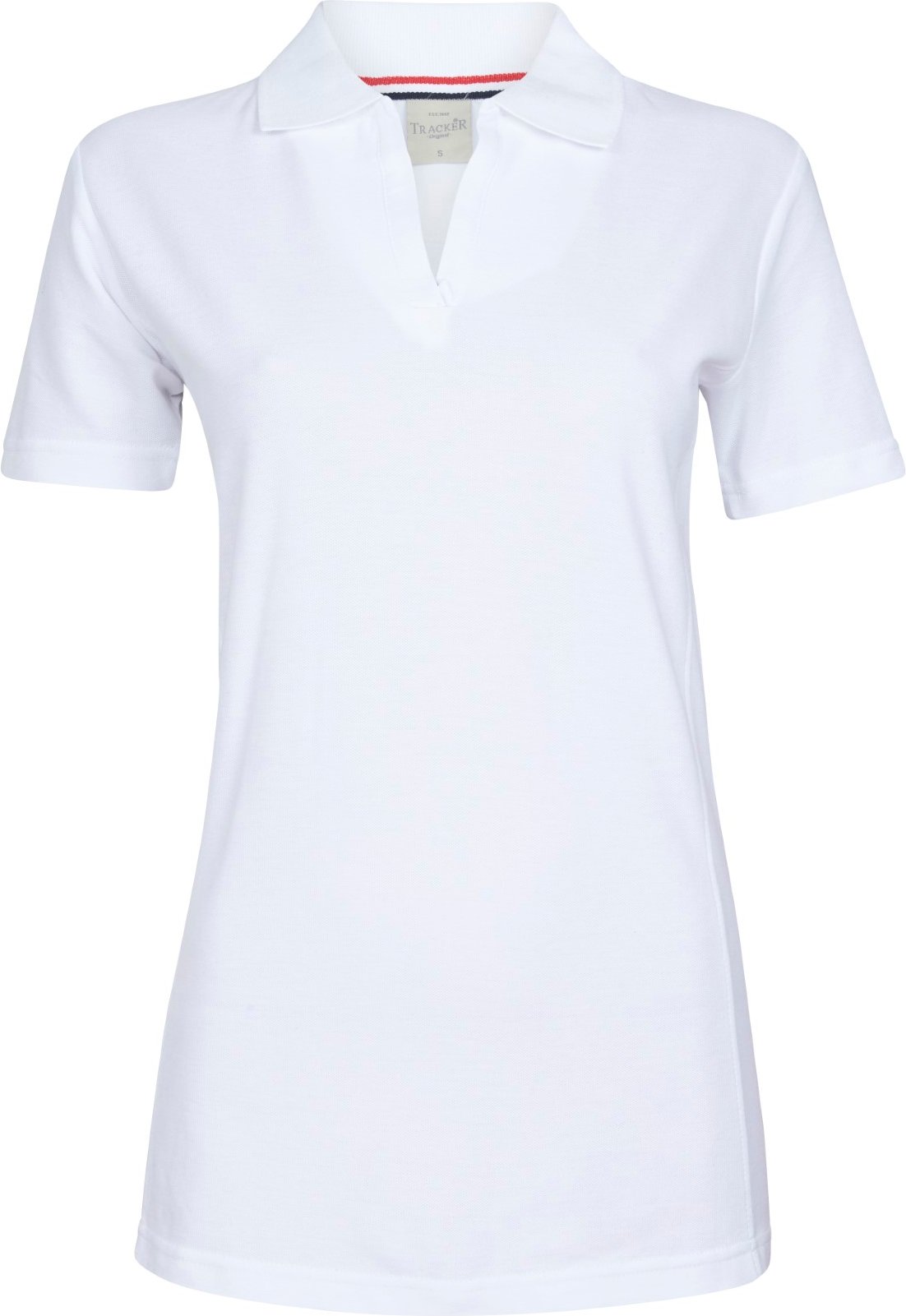 Hovedproduktbilde for Hvit Tracker Original Pique Poloskjorte Dame