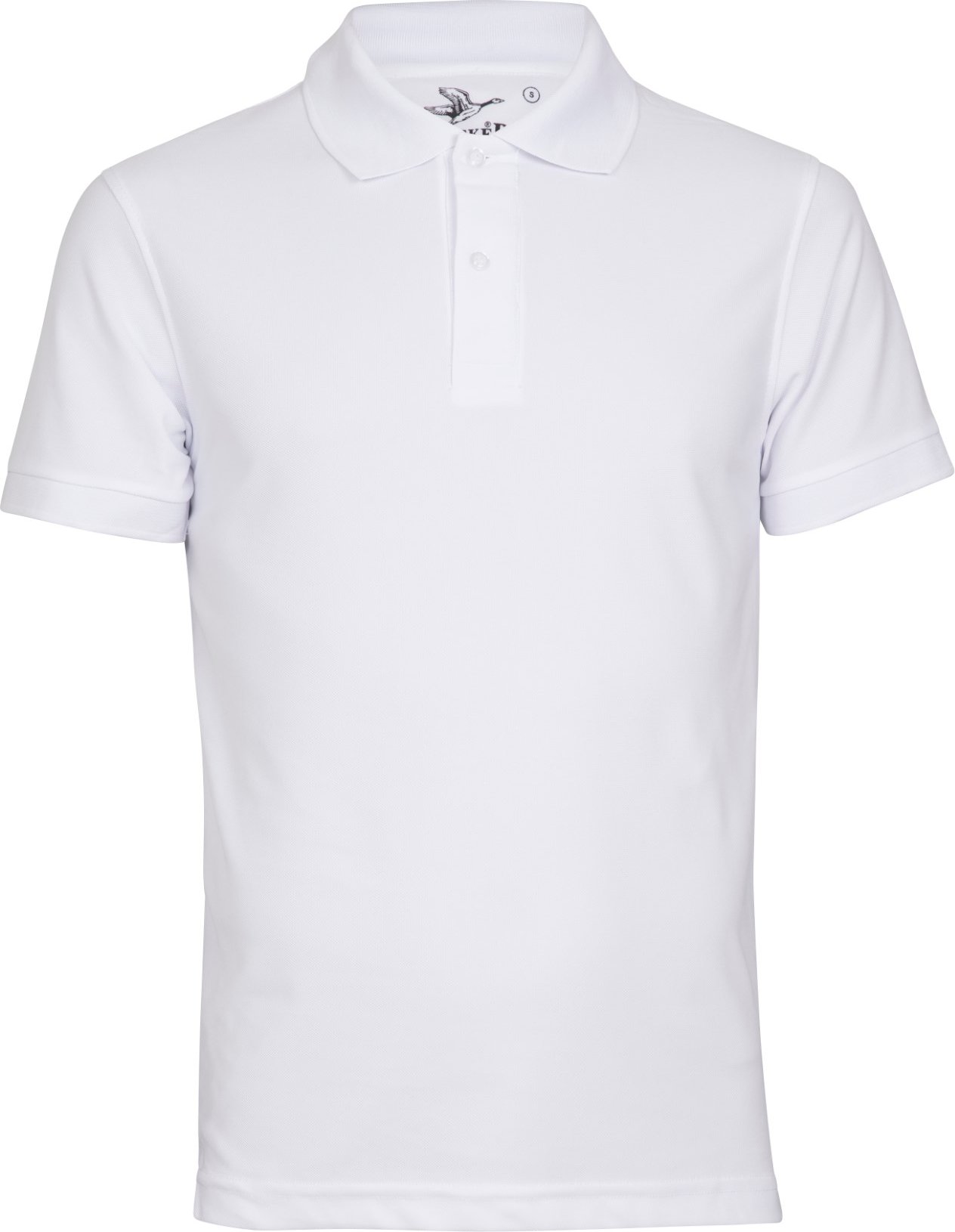 Hovedproduktbilde for Hvit Tracker Cool Dry Sport Pique Poloskjorte