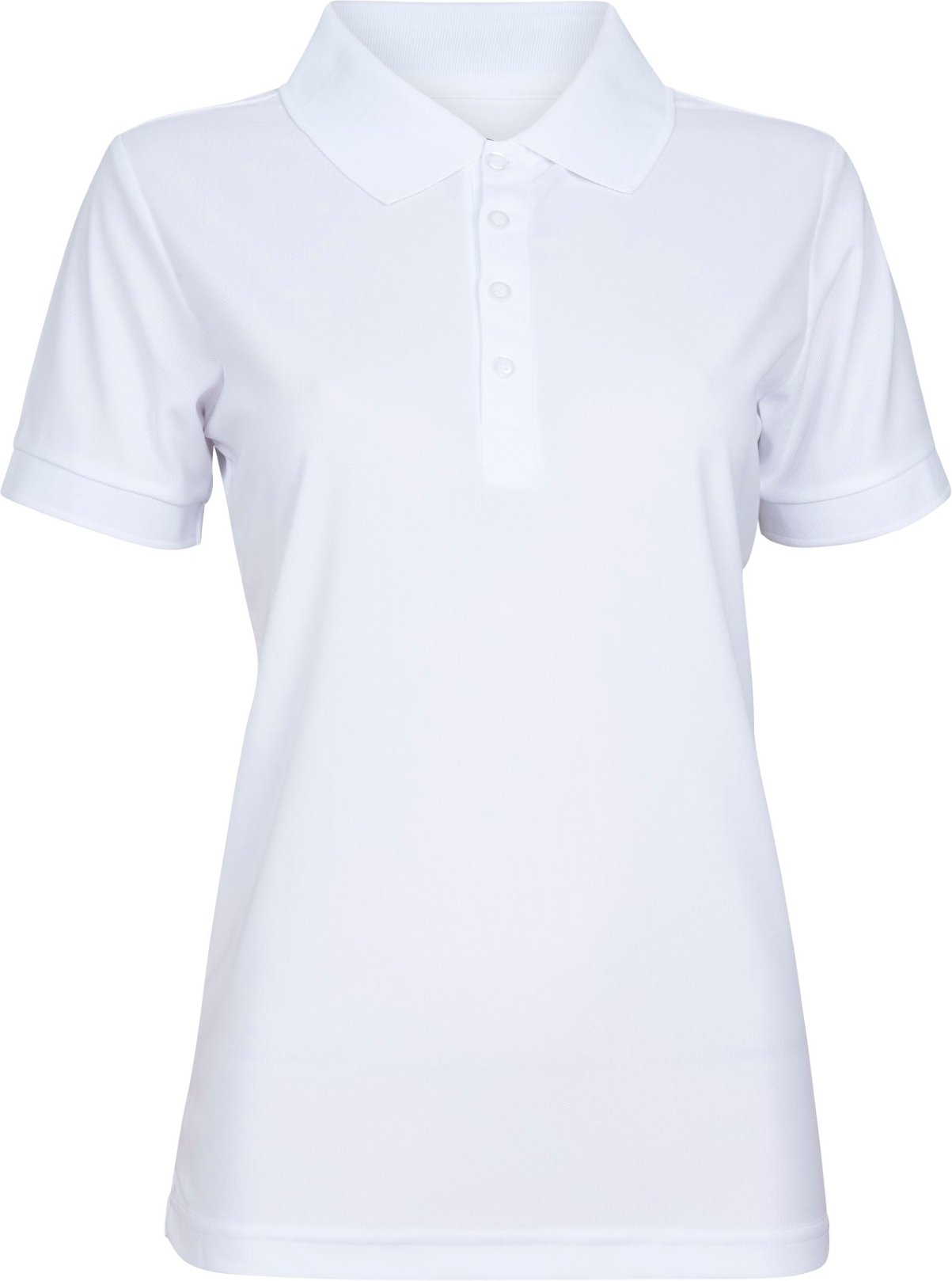 Hovedproduktbilde for Hvit Tracker Cool Dry Sport Pique Poloskjorte Dame